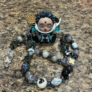 CUSTOM PHONE CLIP, SKULLPANDA!